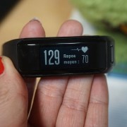 Test du Garmin Vívosmart HR, pratique et précis